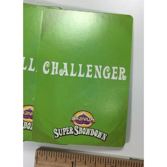 Cranium Super Showdown Game 100 Green Challenger Play Cards Replacement Pc 2006 - Picture 3 of 4